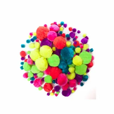 Pompony Akrylowe Mix A'156 [KSPO-067] Neon /DpCraft