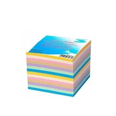 Wkład Kostka 85x85x70mm Nieklejona Kolor Jumbo /Tres