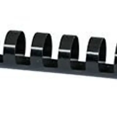Grzbiety Do Bindowania Office Products A4 19mm (165 Kartek) 100 Szt. Czarne