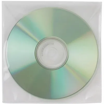 Koperty Na Płyty Cd/Dvd Q-Connect 50Szt. Transparentny