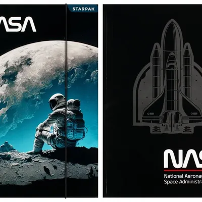 Teczka A4 z Gumką Nasa /Starpak
