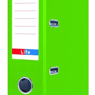 Segregator Donau Life Neon A4/75mm Zielony