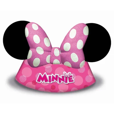 Czapeczki papierowe "Minnie Happy Helpers", 6 szt. /GoDan