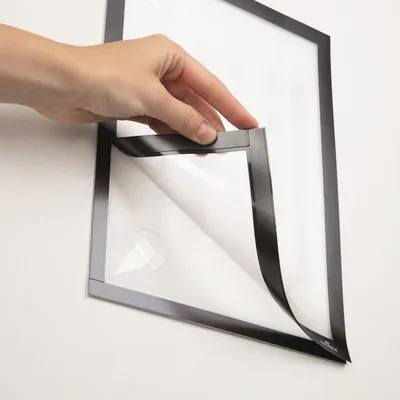 Ramka magnetyczna odklejalna A4 Duraframe Wallpaper 1szt. czarna / Durable