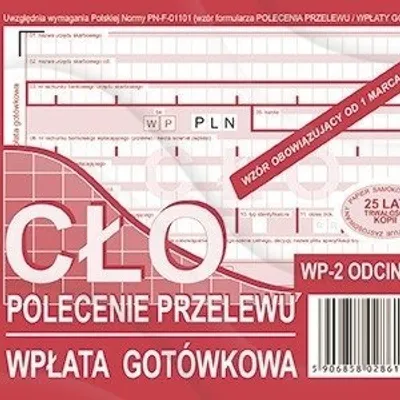 Polecenie Przel. Cło A6 (2-odc.) 466-5 /MiP