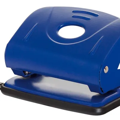 Dziurkacz Office Products Dziurkuje Do 25 Kartek Metal Niebieski