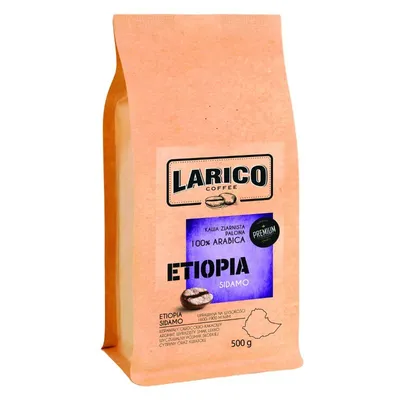 Kawa Larico Etiopia Sidamo Ziarnista 500g