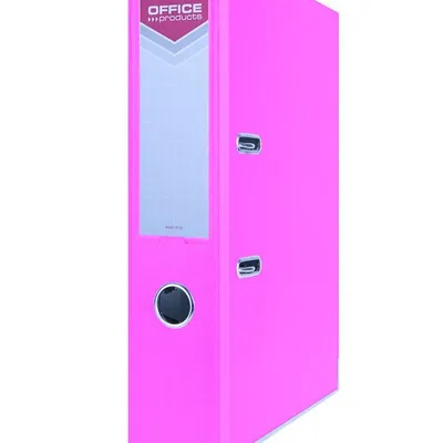 Segregator A4/75 Officer Różowy Okuty /Office Products