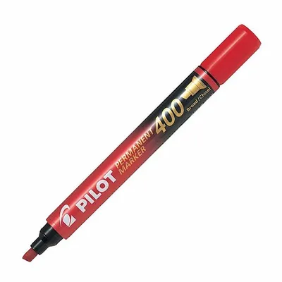 Marker Permanentny SCA-400 Czerwony Ścięty /Pilot SCA-400-R