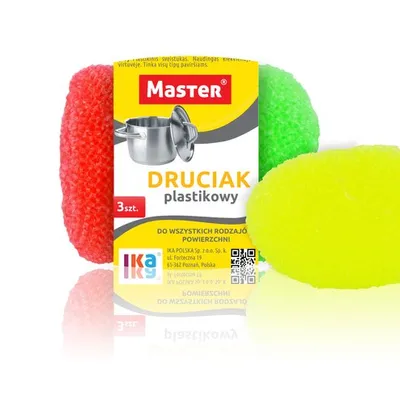 Druciak Plastikowy 3Szt Master