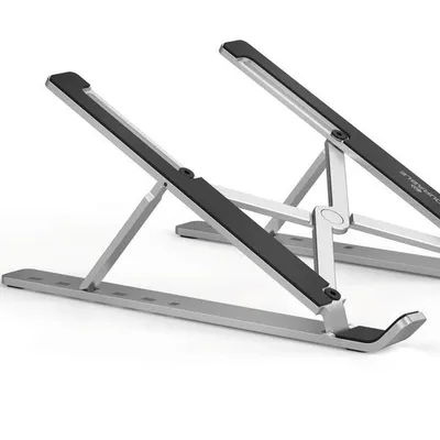 Regulowany uchwyt aluminiowy do laptopa RISE / Durable