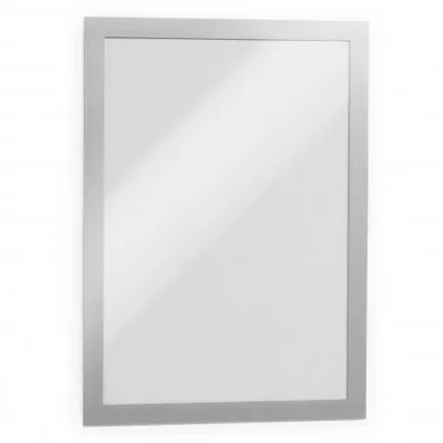 Samoprzylepna Ramka Magnetyczna Duraframe A4 10szt. Srebrna /Durable 488223