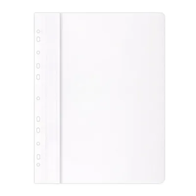 Skoroszyt A4 PP z Europ. A'25 Biały /Office Products
