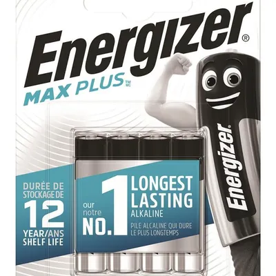 Bateria ENERGIZER Max Plus, AAA, LR03, 1,5V, 4szt.