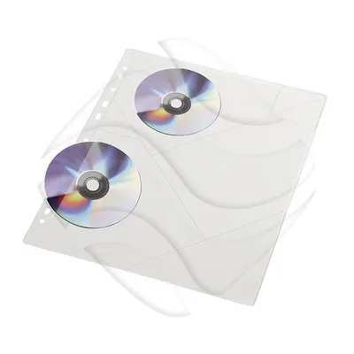 Obwoluta A4 Na 3 Płyty Cd Do Segregatora A'10 /Panta Plast