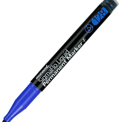 Marker permanentny SigmaFlo F 128 niebieski MonAmi (2080135502)