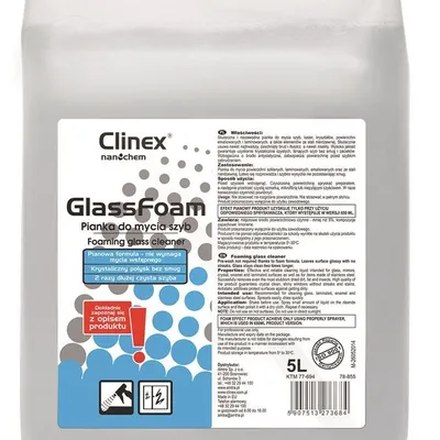 Pianka Clinex Glass Foam 5L 77-694 Do Mycia Szyb