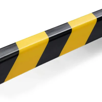 Profile ochronne E8 - ochrona krawędzi żółto-czarny / Durable