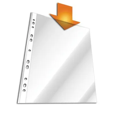 Koszulka na dokumenty PP krystaliczna, A4, otwarta od góry 266219 /Durable