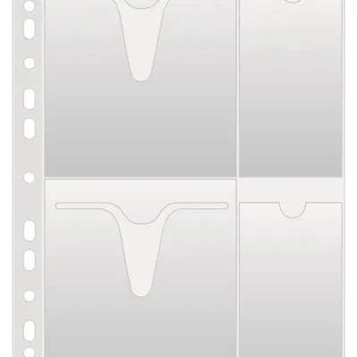 Koszulki Na Płyty Cd/Dvd Donau PP A4 Groszkowe 160 mikr.