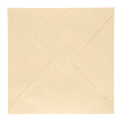 Koperta Ozdobna Nature Ciemnobezowy 120g 160x160mm 10szt. /Argo 280320
