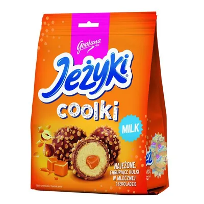 Pralinki Jeżyki Coolki Milk 140g