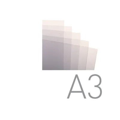 Okładka A3 PVC Standard 100szt. /Opus