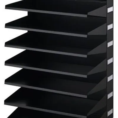Sorter Do Dokumentów 8 Półek Czarny /Durable 336101