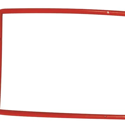 Klipsy Archiwizacyjne Q-Connect D-Clip Grubość Pliku Max. 8Cm Czerwony