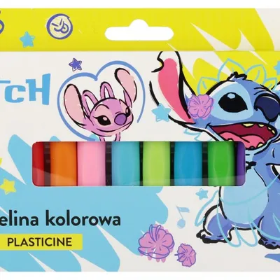 Plastelina 12kol Disney Stitch /Beniamin