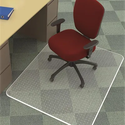 Mata Pod Krzesło Q-Connect Na Dywany 150X120Cm Prostokątna