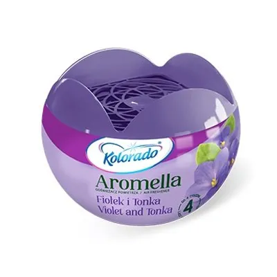 Odświeżacz Powietrza Żel Aromella Fiołek i Tonka/Kolorado