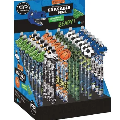 Długopis Aut. Ścieralny Cool Pack Boys 0.5 Niebieski