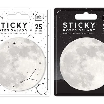 Karteczki Samoprz.Kształty Galaxy /Interdruk