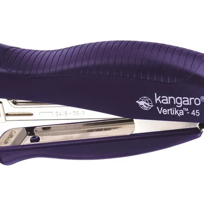 Zszywacz Kangaro Vertika-45+Zszywki Zszywa Do 30 Kartek Blister Niebieski