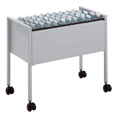 Wózek Na Teczki Zawieszkowe 80 A4 Eco Srebrny /Durable 309523