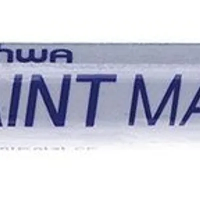 Marker Olejowy Munhwa Okrągły 1mm Srebrny
