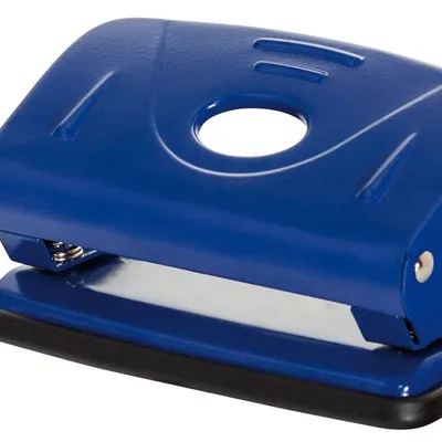 Dziurkacz Office Products Dziurkuje Do 12 Kartek Metal Niebieski