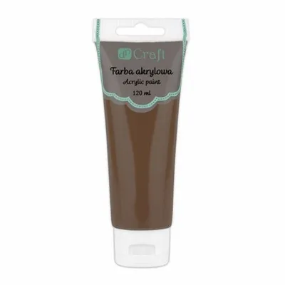 Farba Akrylowa 120ml [DPFA-078] Chocolate  /  DpCraft