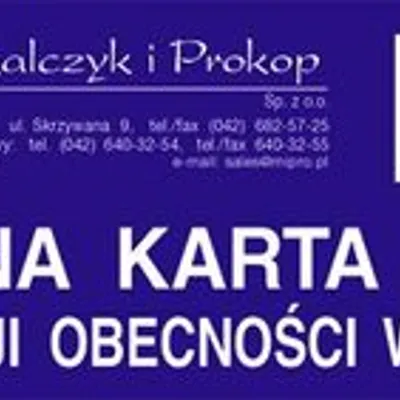Roczna Karta Ewidencji Obecności A5 Offset 50szt. 508-3 /MiP