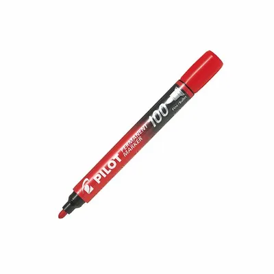 Marker Permanentny SCA-100 Czerwony Okrągły /Pilot SCA-100-R