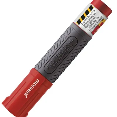 Professional Permanent Marker czerwony MonAmi (2080030503)