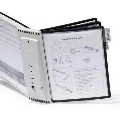 Moduł Ścienny Sherpa Wall 10 Paneli A4 5 Szarych 5 Czarnych /Durable 563122