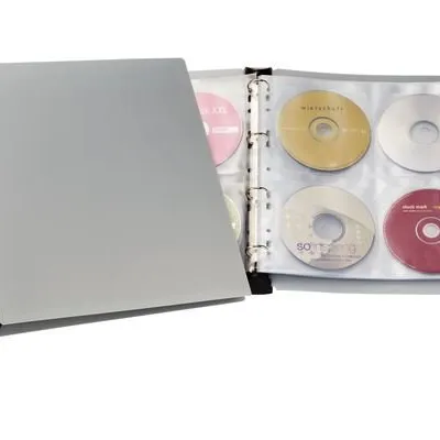 Album na Płyty CD/DVD 96 Czarno-Srebrny /Durable 527701
