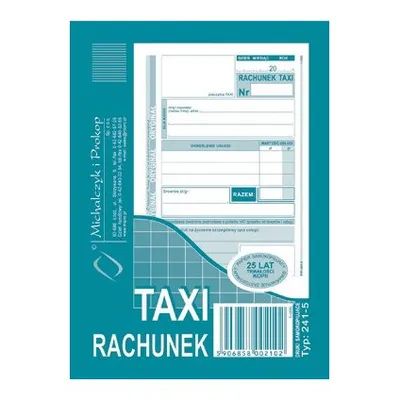 Rachunek Taxi A6 Pion 80k 241-5 /MiP