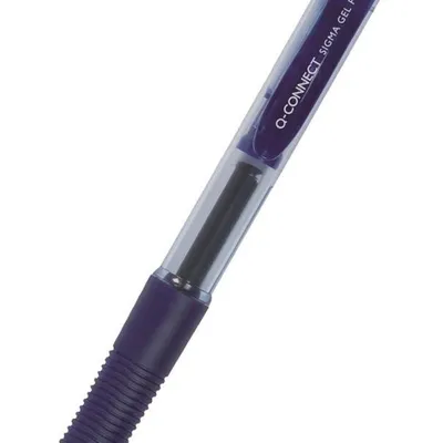 Długopis Automatyczny Żelowy Q-Connect 05mm (Linia) Niebieski