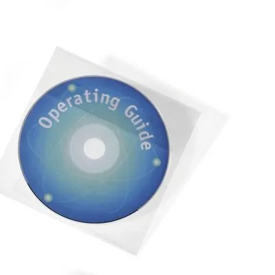 Obwoluta na Płyty CD/DVD z Klapką PVC 25szt. Przezroczysta /Durable 524519