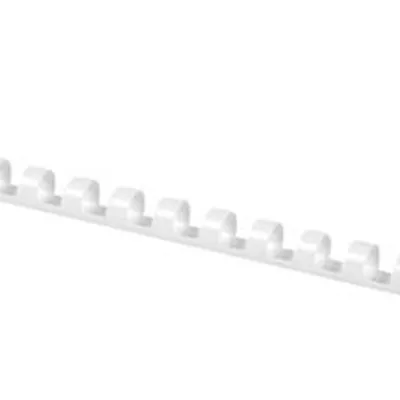 Grzbiety Do Bindowania Office Products A4 12mm (95 Kartek) 100 Szt. Białe