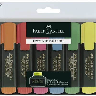 Zakreślacz Kpl 6+2 48/Faber-Castell