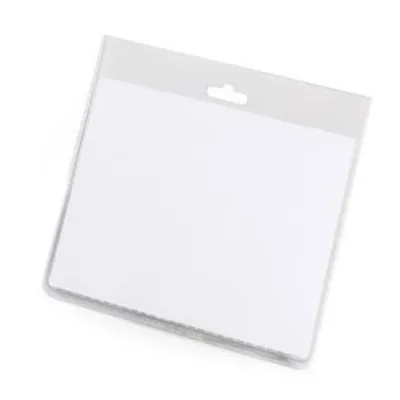 Identyfikator Zamknięty 60x90mm 20szt. Przezroczysty /Durable 813519